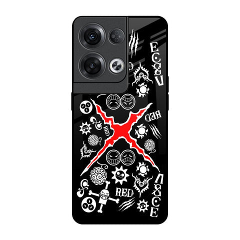Red Zone Glossy Case for Oppo Reno8 Pro 5G