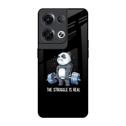 Real Struggle Glossy Case for Oppo Reno8 Pro 5G