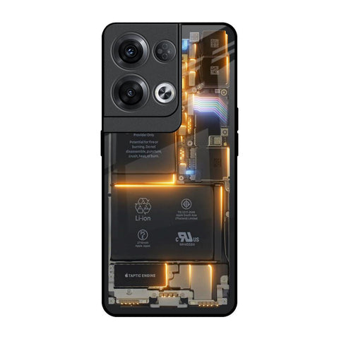Glow Up Skeleton Glossy Case for Oppo Reno8 Pro 5G