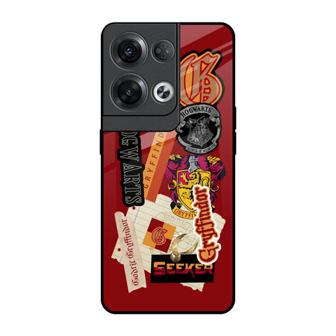 Gryffindor Glossy Case for Oppo Reno8 Pro 5G