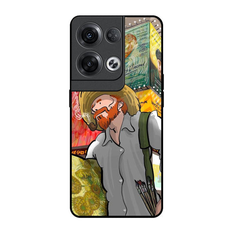 Loving Vincent Glossy Case for Oppo Reno8 Pro 5G
