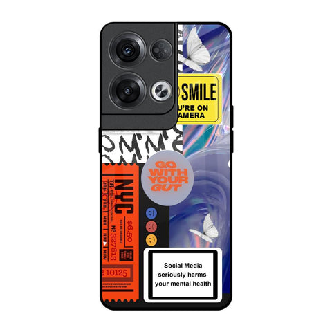 Smile for Camera Glossy Case for Oppo Reno8 Pro 5G