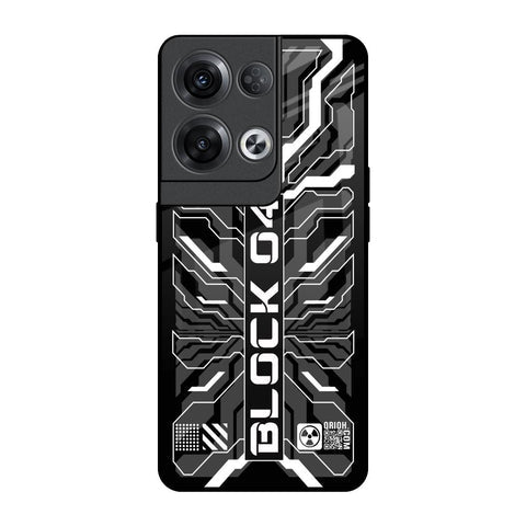 Monochrome Magic Glossy Case for Oppo Reno8 Pro 5G