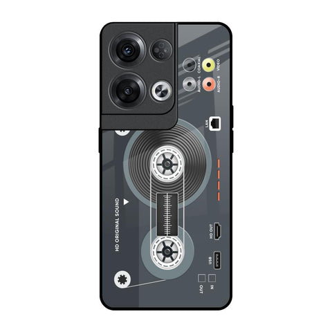 Retro Recorder Glossy Case for Oppo Reno8 Pro 5G