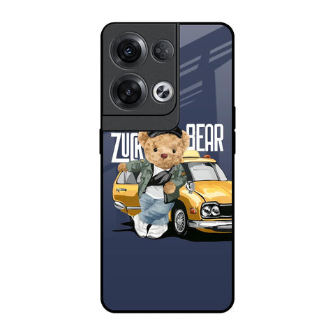 Adventurous Bear Glossy Case for Oppo Reno8 Pro 5G