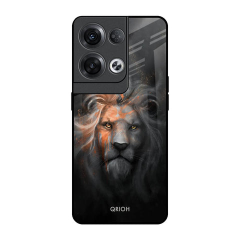 Devil Lion Glossy Case for Oppo Reno8 Pro 5G