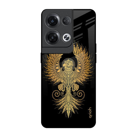 Mythical Phoenix Art Glossy Case for Oppo Reno8 Pro 5G