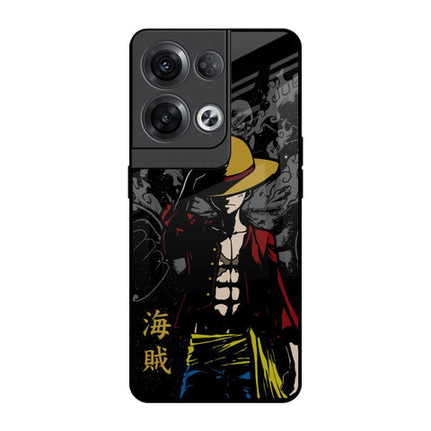 Dark Luffy Glossy Case for Oppo Reno8 Pro 5G