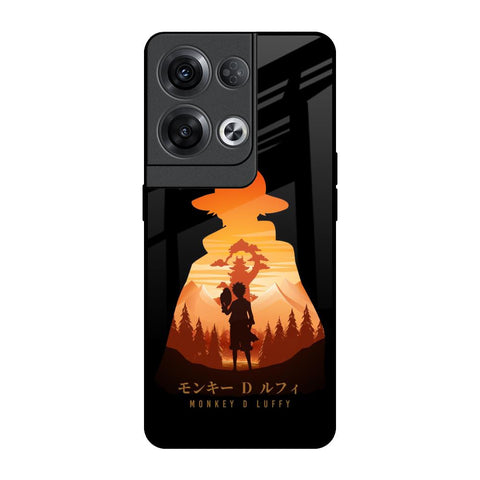 Luffy One Piece Glossy Case for Oppo Reno8 Pro 5G