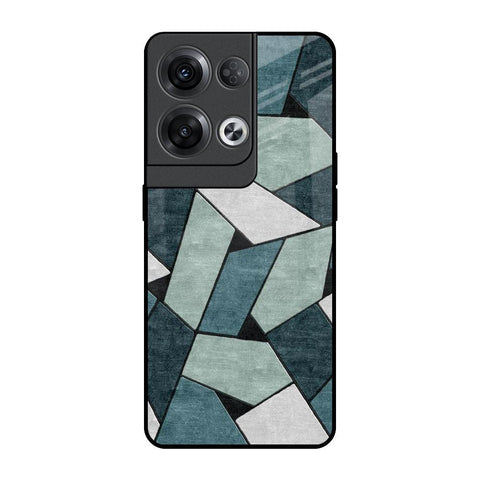 Abstact Tiles Glossy Case for Oppo Reno8 Pro 5G