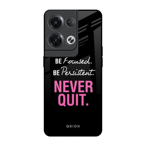 Be Focused Glossy Case for Oppo Reno8 Pro 5G