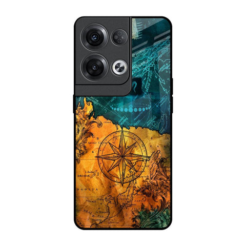 Architecture Map Glossy Case for Oppo Reno8 Pro 5G