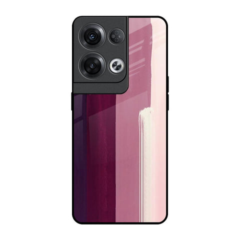Brush Stroke Art Glossy Case for Oppo Reno8 Pro 5G