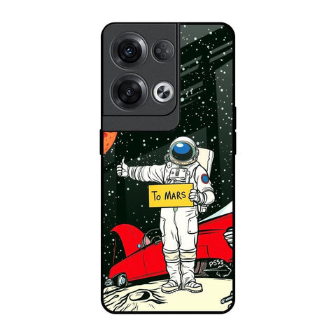 Astronaut on Mars Glossy Case for Oppo Reno8 Pro 5G