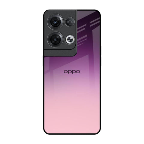 Purple Gradient Glossy case for Oppo Reno8 Pro 5G