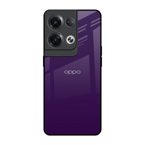 Dark Purple Glossy Case for Oppo Reno8 Pro 5G