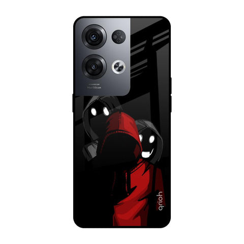 Shadow Character Glossy Case for Oppo Reno8 Pro 5G