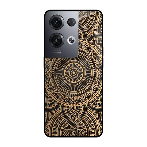Luxury Mandala Glossy Case for Oppo Reno8 Pro 5G