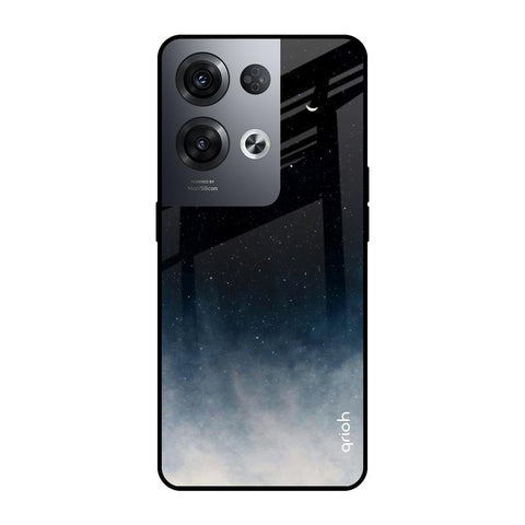 Black Aura Glossy Case for Oppo Reno8 Pro 5G