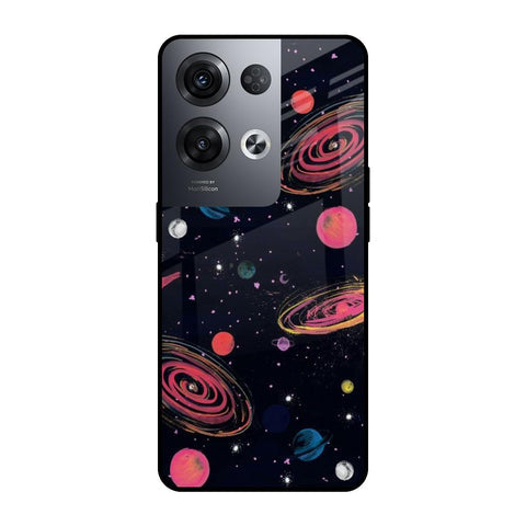 Galaxy In Dream Glossy Case For Oppo Reno8 Pro 5G