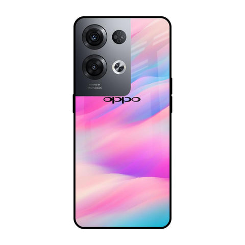 Colorful Waves Glossy case for Oppo Reno8 Pro 5G