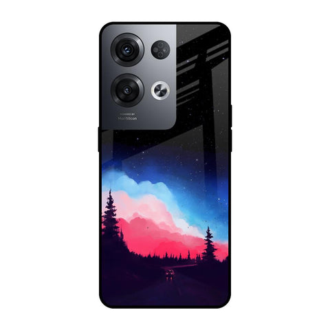 Drive In Dark Glossy Case For Oppo Reno8 Pro 5G