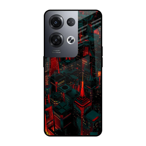 City Light Glossy Case For Oppo Reno8 Pro 5G
