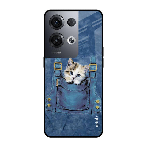 Kitty In Pocket Glossy Case For Oppo Reno8 Pro 5G