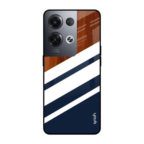 Bold Stripes Glossy case for Oppo Reno8 Pro 5G