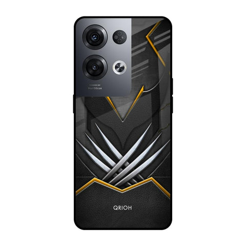 Black Warrior Glossy Case for Oppo Reno8 Pro 5G