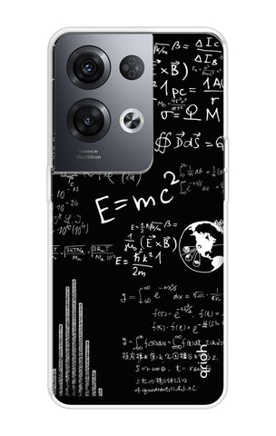 Equation Doodle Soft Cover for Oppo Reno8 Pro 5G