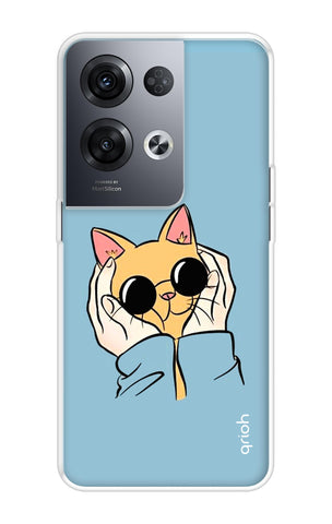 Attitude Cat Soft Cover for Oppo Reno8 Pro 5G