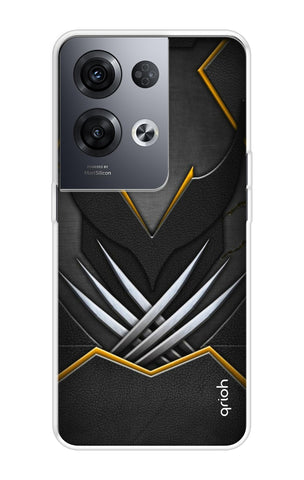 Blade Claws Soft Cover for Oppo Reno8 Pro 5G
