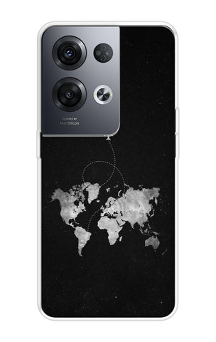 World Tour Soft Cover for Oppo Reno8 Pro 5G