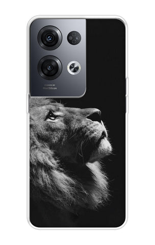 Lion Looking to Sky Soft Cover for Oppo Reno8 Pro 5G