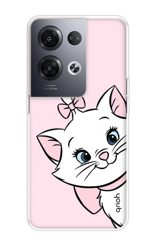 Cute Kitty Soft Cover For Oppo Reno8 Pro 5G