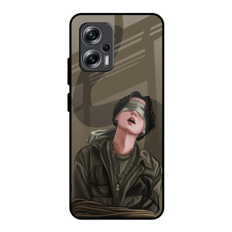 Blind Fold Glossy Case for Redmi K50i 5G