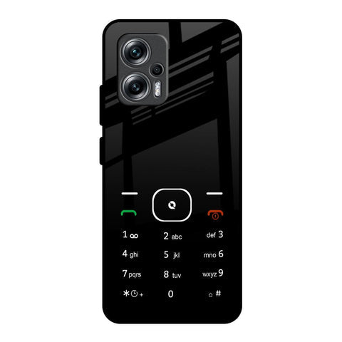 Classic Keypad Pattern Glossy Case for Redmi K50i 5G