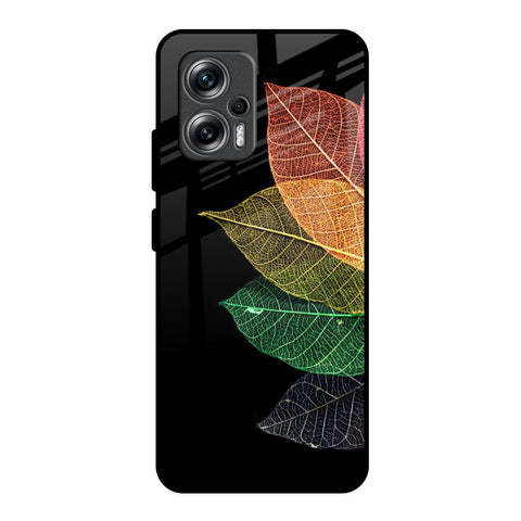 Colorful Leaves Glossy Case for Redmi K50i 5G