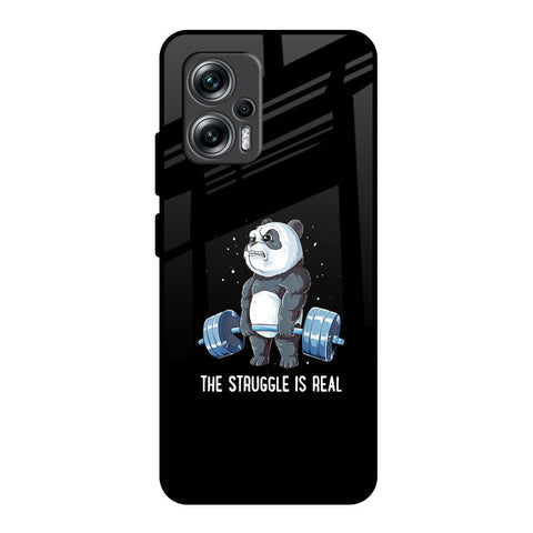 Real Struggle Glossy Case for Redmi K50i 5G