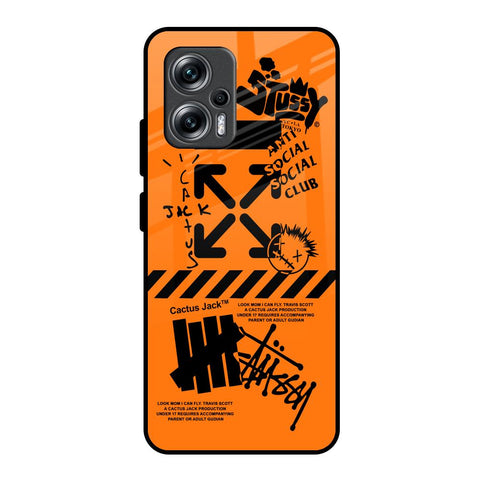 Anti Social Club Glossy Case for Redmi K50i 5G