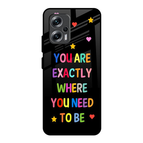Magical Words Glossy Case for Redmi K50i 5G