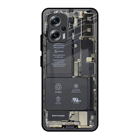 Skeleton Inside Glossy Case for Redmi K50i 5G