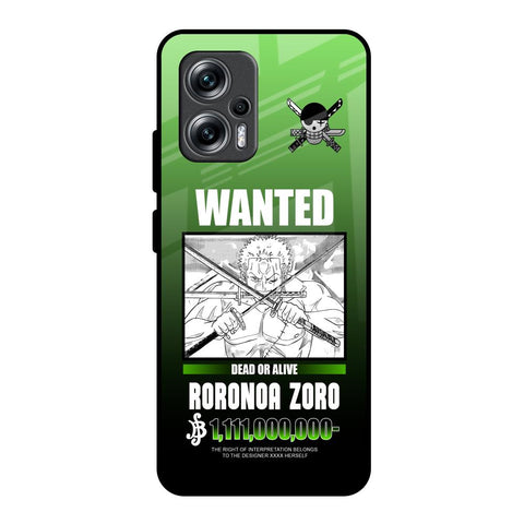 Zoro Wanted Glossy Case for Redmi K50i 5G