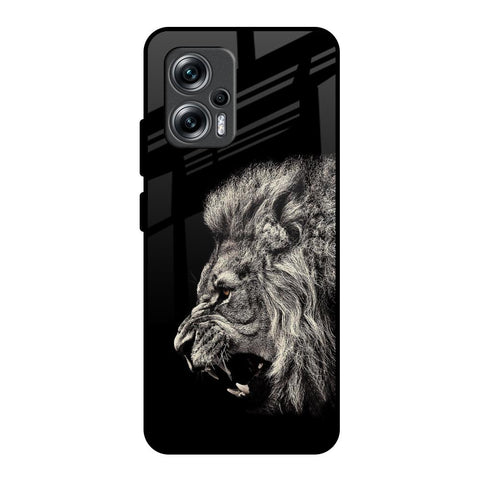 Brave Lion Glossy Case for Redmi K50i 5G