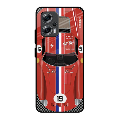 Racing Vintage Glossy Case for Redmi K50i 5G