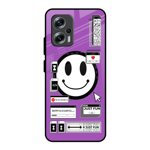 Code with Smile Glossy Case for Redmi K50i 5G