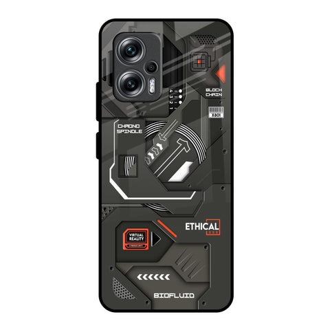 Tech Aesthetics Glossy Case for Redmi K50i 5G