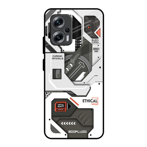 Explore Circuit Glossy Case for Redmi K50i 5G