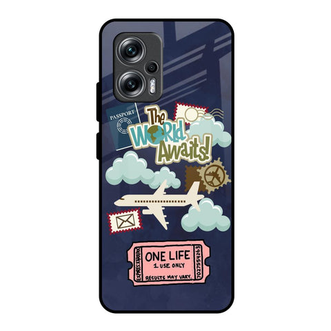 Tour The World Glossy Case For Redmi K50i 5G